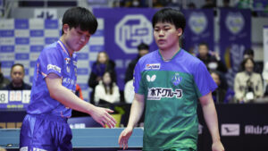 張本智和と松島輝空が2度対戦！岡山リベッツが辛勝。